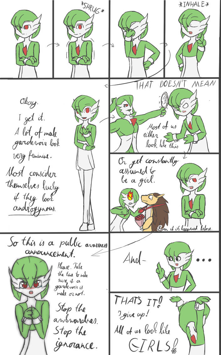 Poor male gardevoirs that got evolved without a Dawn Stone - 9GAG
