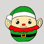 Cartoon Christmas Elf 2