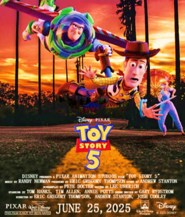 Toy Story 5 2025 Release Date