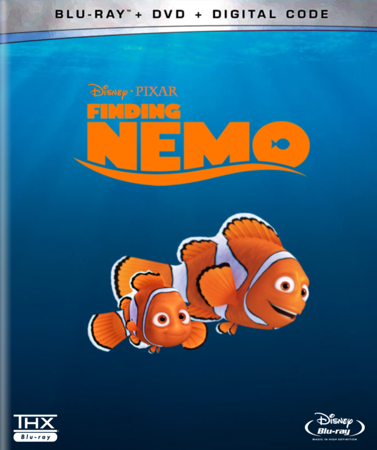Finding Nemo Blu-ray Recreation Cover by EricGThompsonCompany on DeviantArt