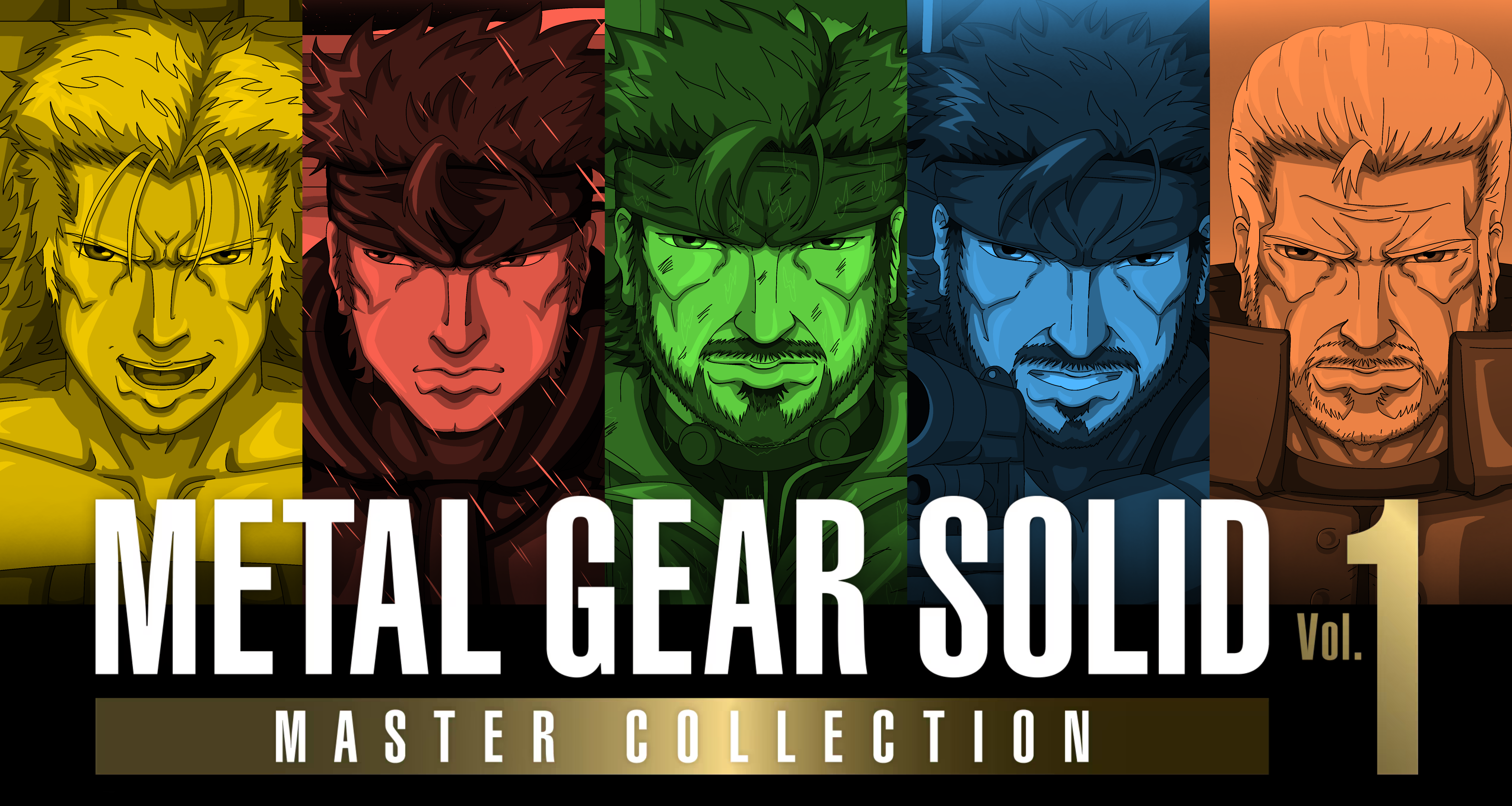 METAL GEAR SOLID: MASTER COLLECTION Vol.1 Out now! Fanart by me