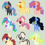 Kawaii pony adoptables 2