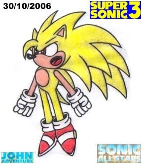 Sonic 3 Styled Super Sonic (Fleetway Comics) by TannerTW25 on DeviantArt