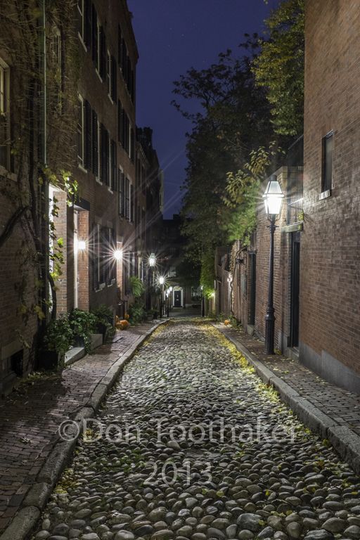 Acorn Street at Night-DSCF4079