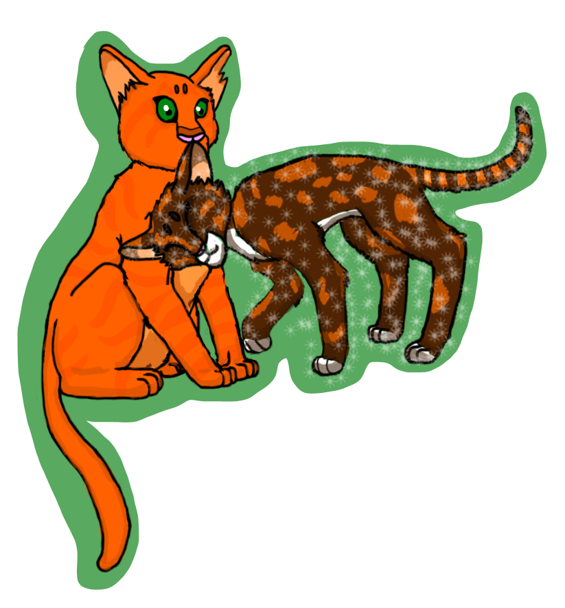 Firestar And Spottedleaf By Miudream On DeviantArt firestar-and-spottedleaf-by-miudream-on-deviantart