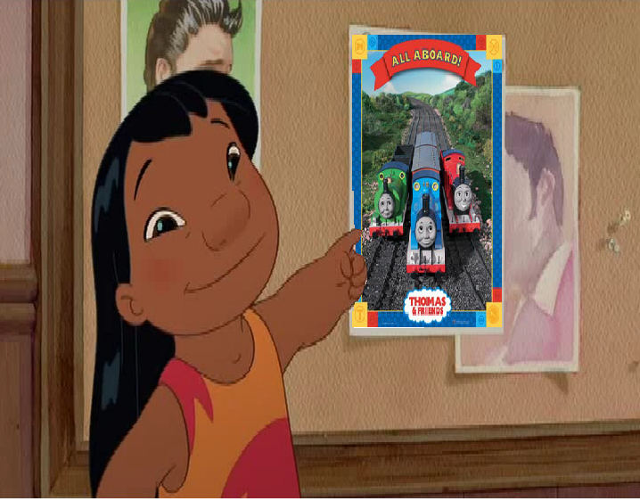 Lilo Want To Watch Thomas and friends by trainmanCSXFRISCO99 on