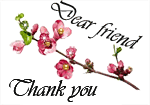 Thank-you dear friend!