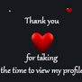 Thank you for taking the time to view my profile