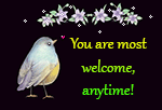 Welcome Anytime You are most welcome, anytime! by faryba on DeviantArt