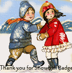 Thank you for Snowball Badge