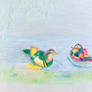 lake and Wood Duck
