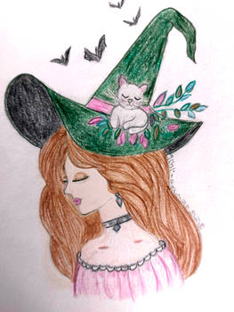 witch cat