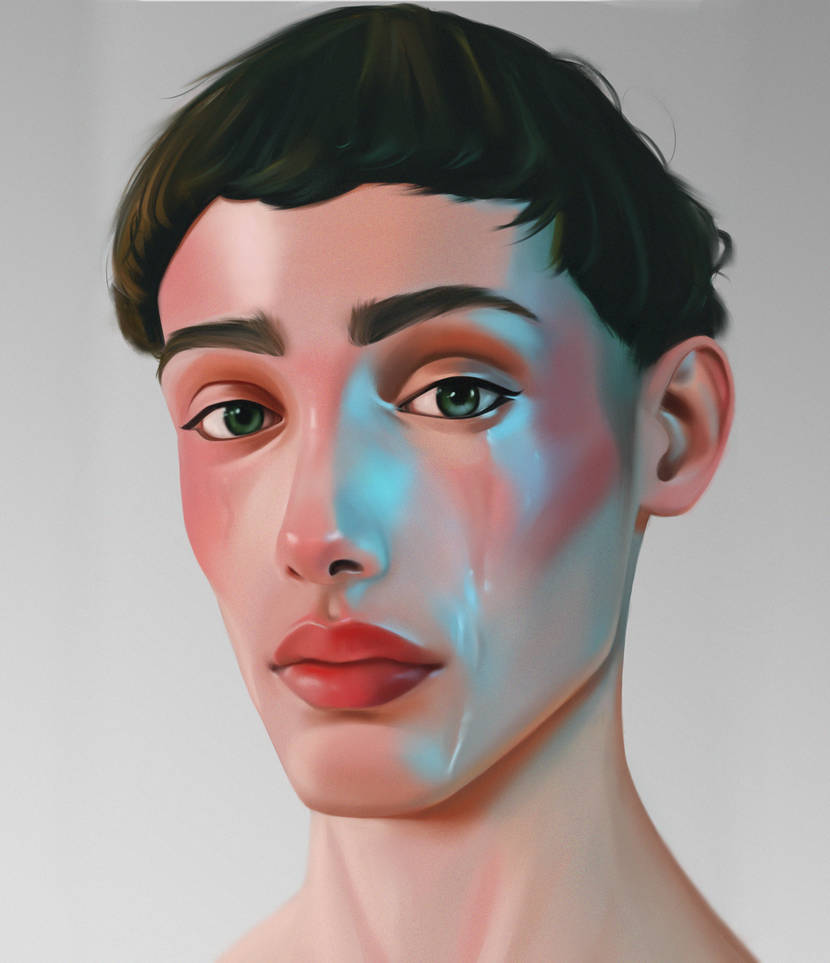 Crying Boy Frame Crying boy by krylovuart on DeviantArt