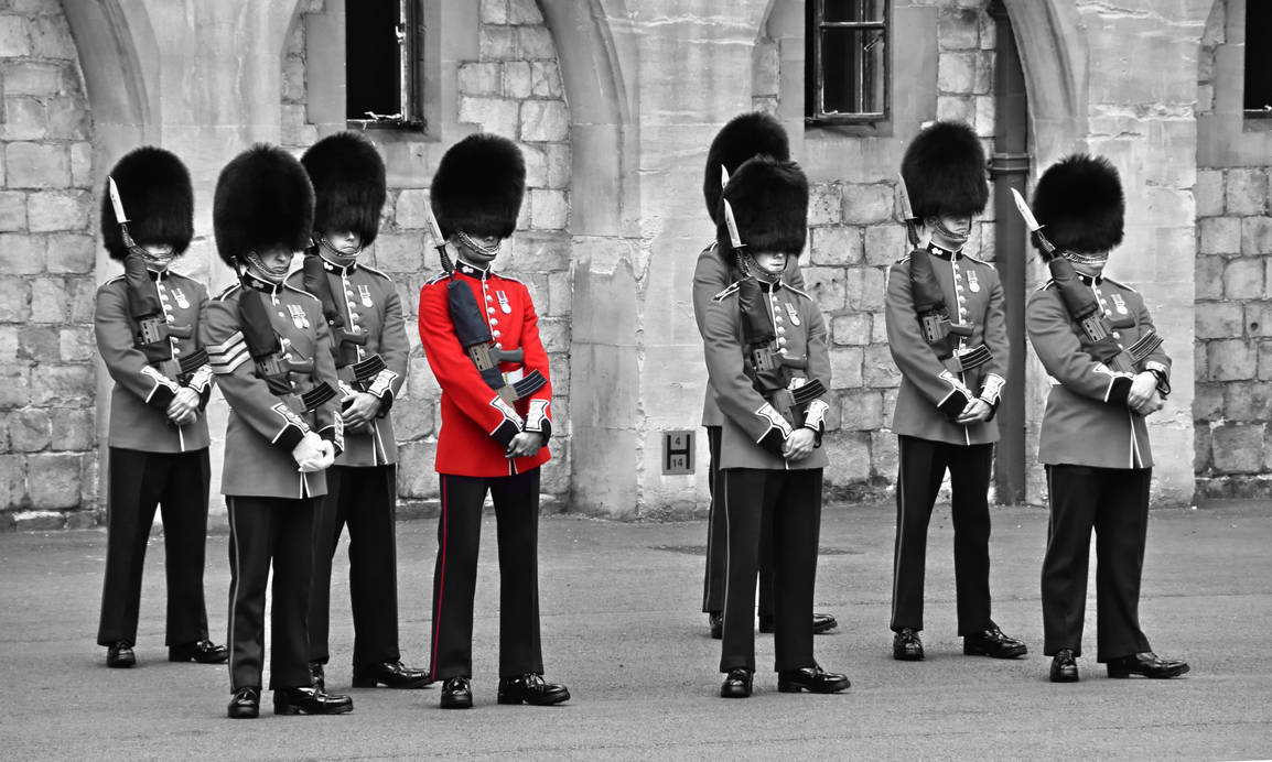 Security Guard Parade Guards on Parade by jigsaw2901 on DeviantArt