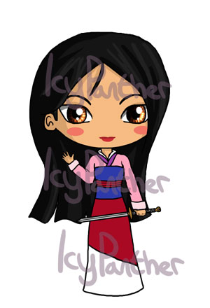 Mulan Chibi