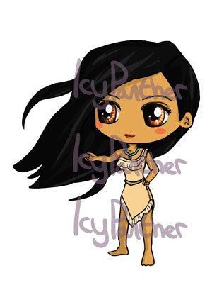 Pocahontas Chibi