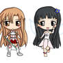 Sword Art Online Chibis