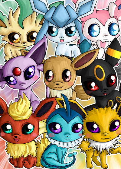 Eeveelution Chibis