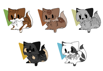 10 points feline adoptables [ 1/5 open ]