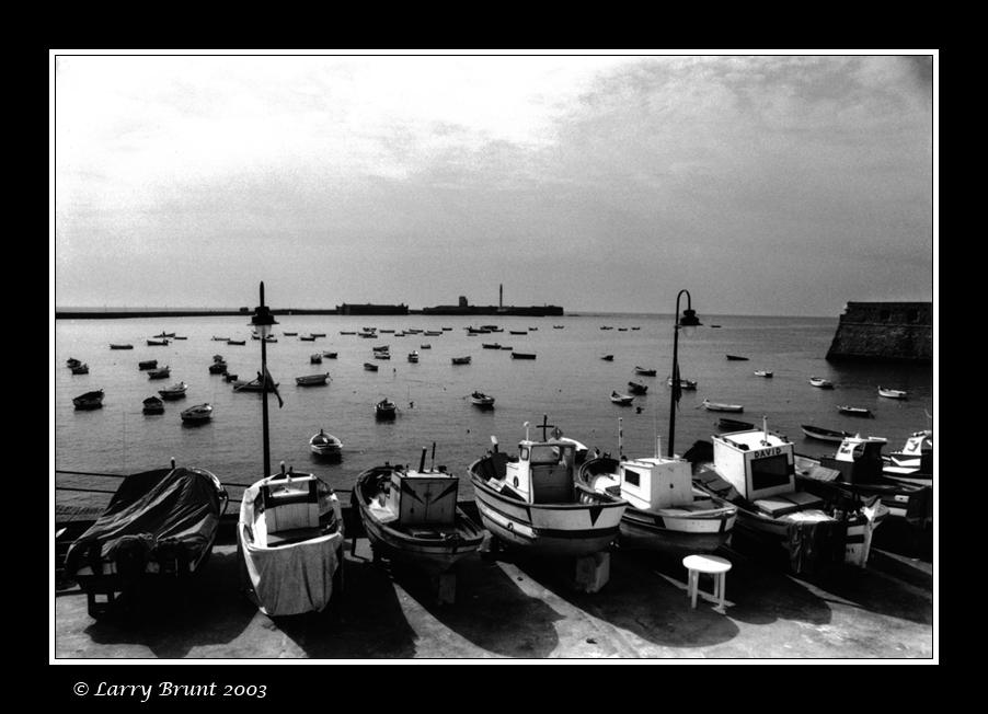 Boats at Cadiz