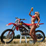 Woman and a Bike I