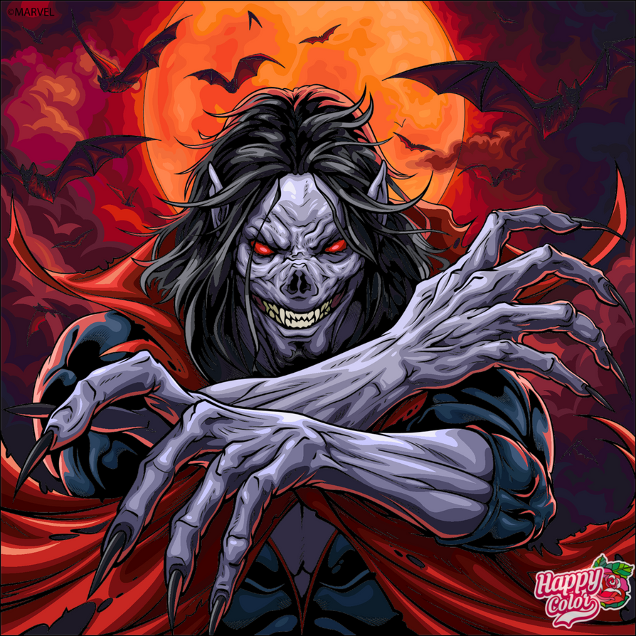Morbics Morbius by ryixi on DeviantArt