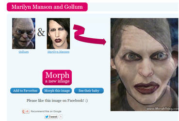 marylyn manson and gollum