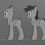 3D Pony Model Sheet