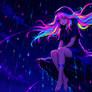 In the rain