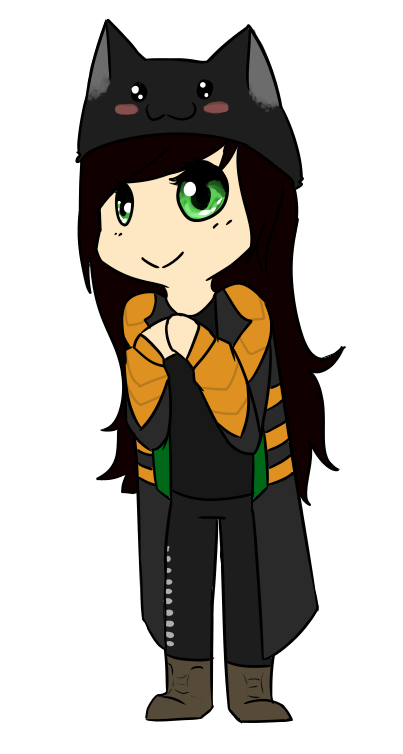 Cs Chibi Character NekoChan-on-CS chibi by Meowmixed on DeviantArt