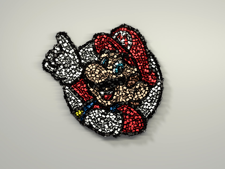 Super Mario Mosaic