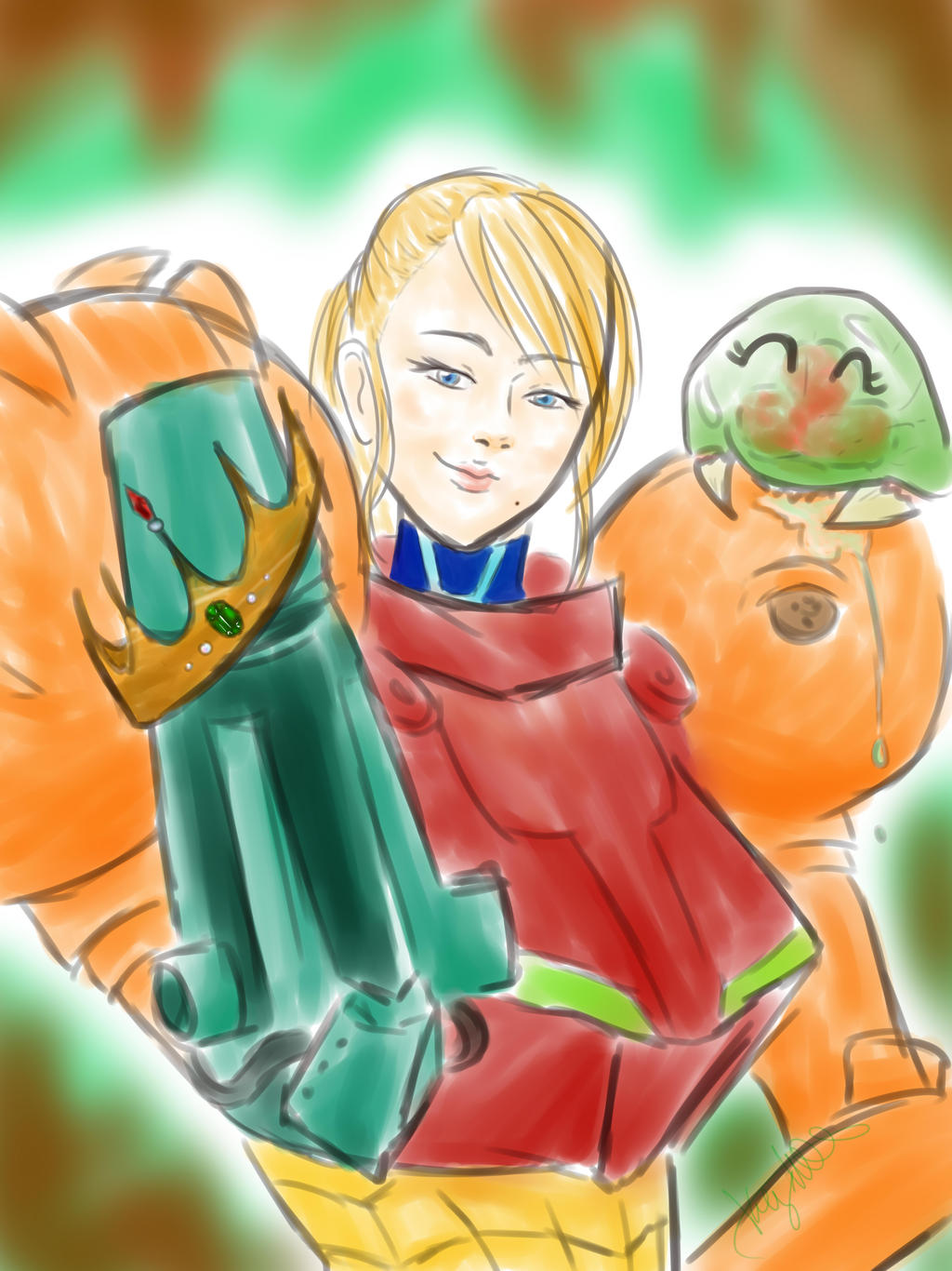 Samus Returns -Long live the Queen-