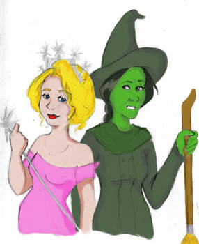 Glinda and Elphaba