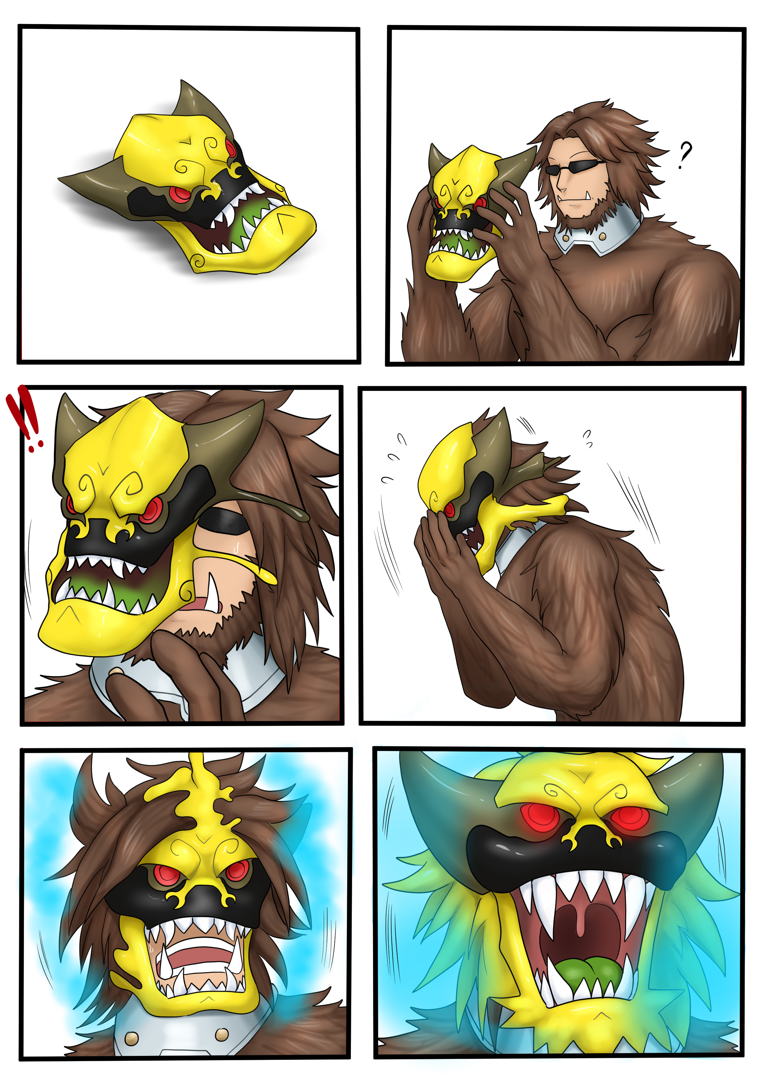 Mask Tf 172a - A beastly mask transformation by ChanceFan on DeviantArt