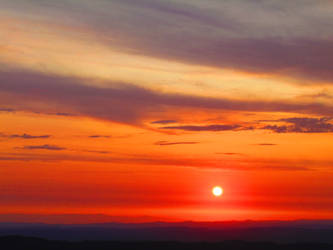 Grouse ridge sunset