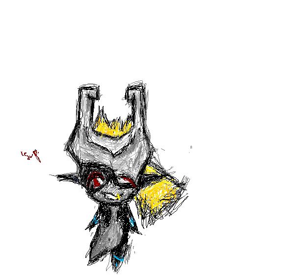 Midna Doodle on MS Paint