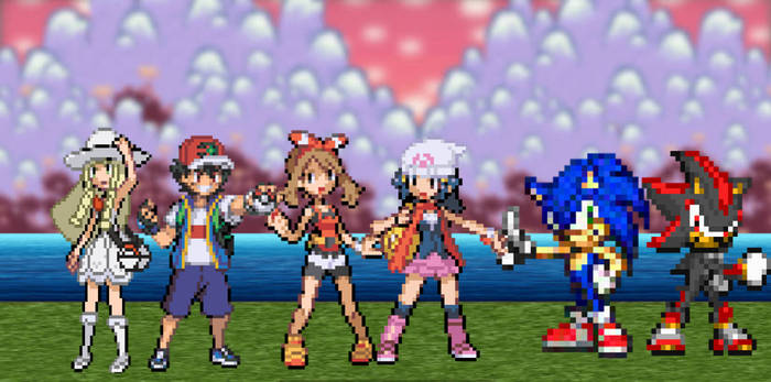 Sonic/Anipoke Crossover Ot4