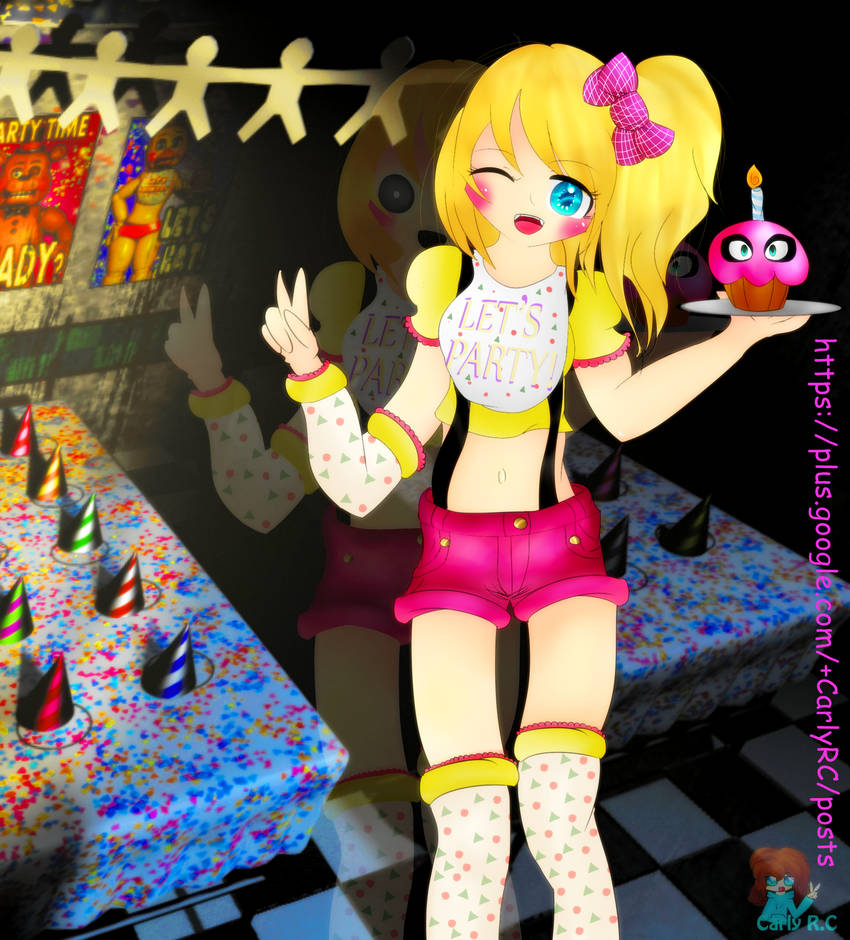 Toy Chica Anime By CarlyRC On DeviantArt toy-chica-anime-by-carlyrc-on-deviantart