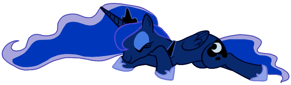 Sleeping Princess Luna