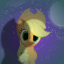 reflection in the water Applejack