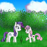 Rarity And Sweetie Belle