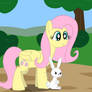 Fluttershy and Spike