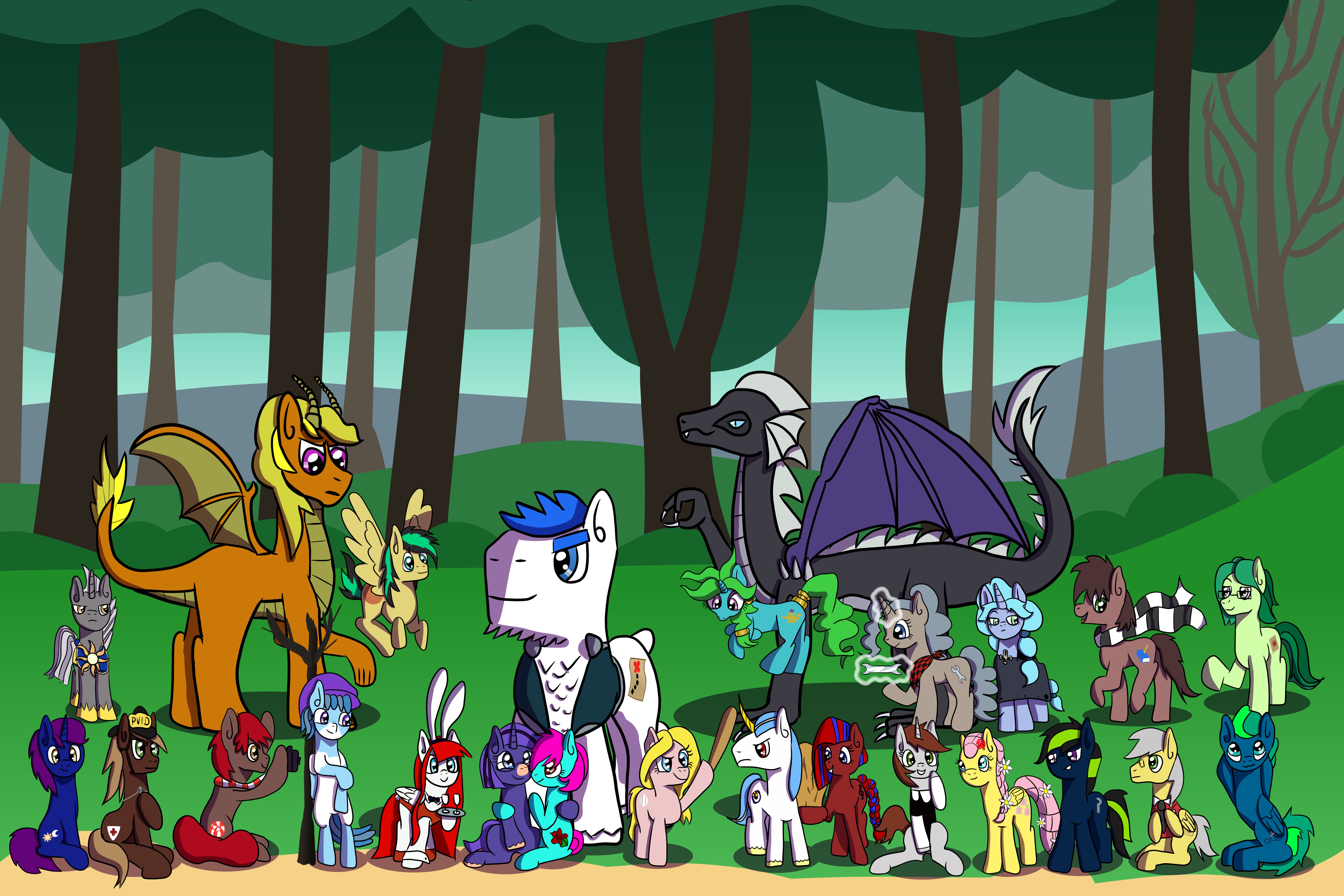 Group Picture Commission from 2019