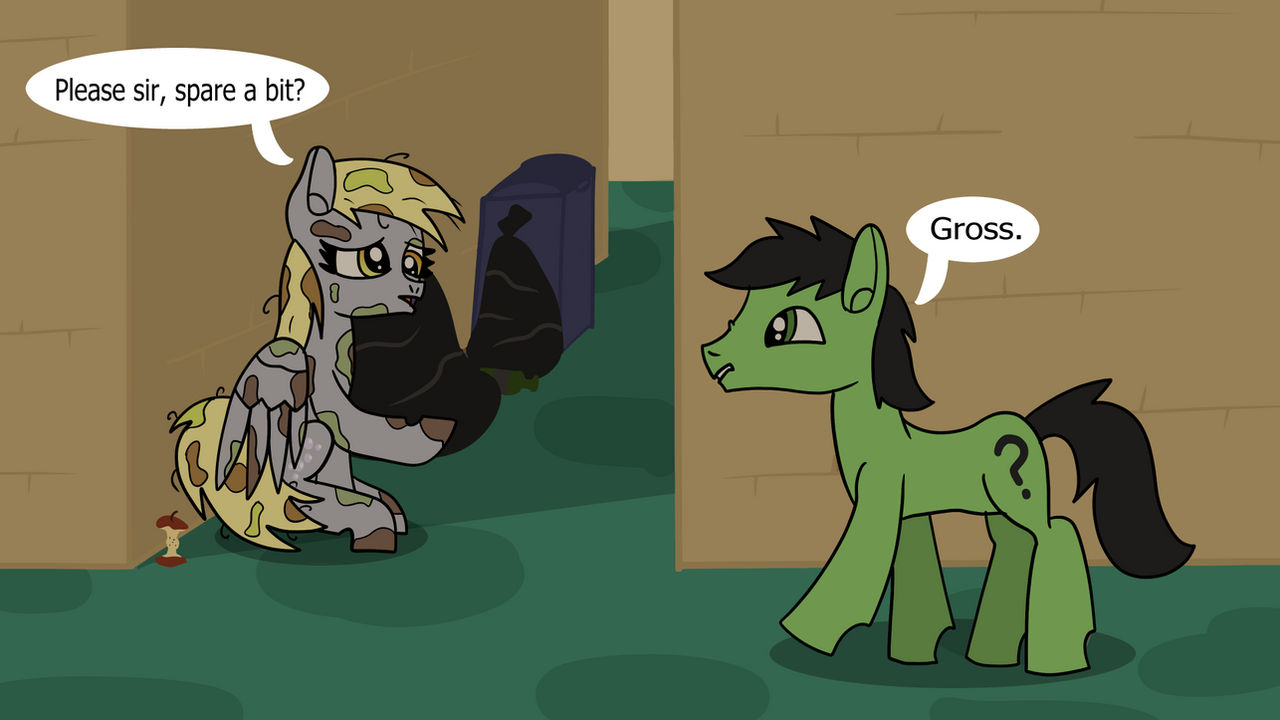 Beggar Derpy Commission
