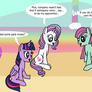 Ponies Talking About It - commission
