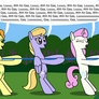 The Super Singing Pulling Ponies - commission