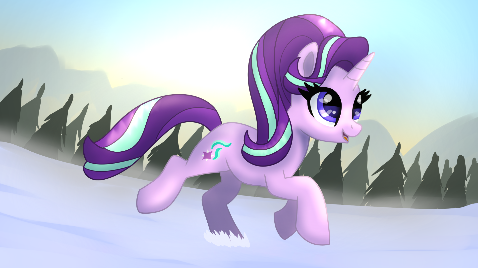 Starlight Glimmer running