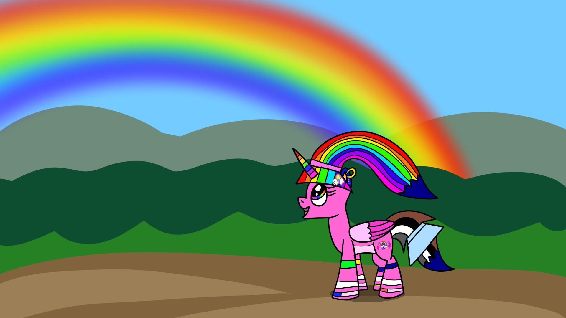 RainbowSparkle Watching Rainbow Request