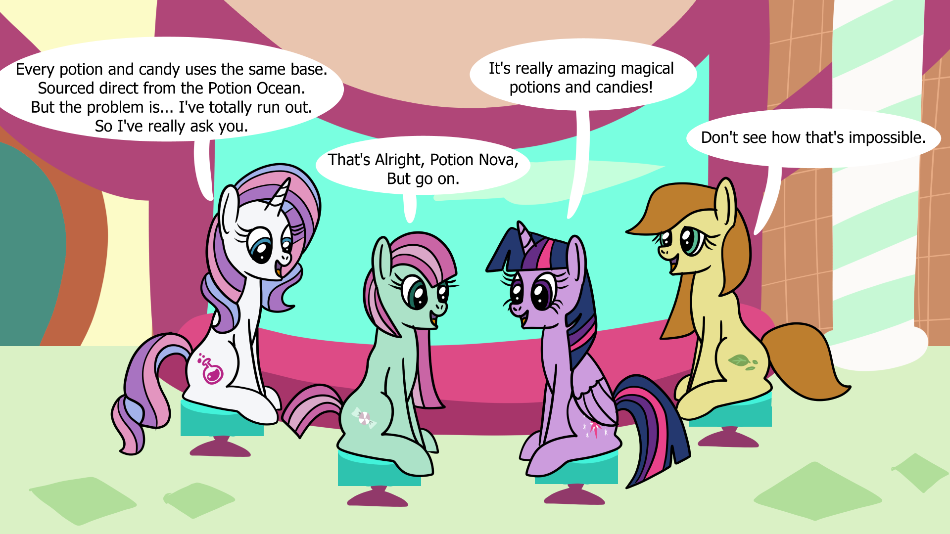 Having a Conversation - commission