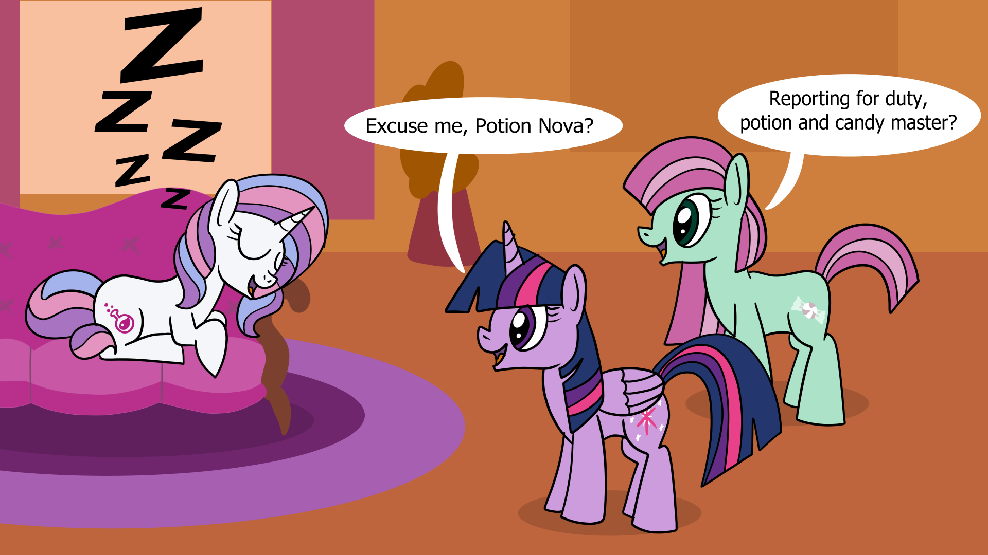 Sleeping Potion Nova commission